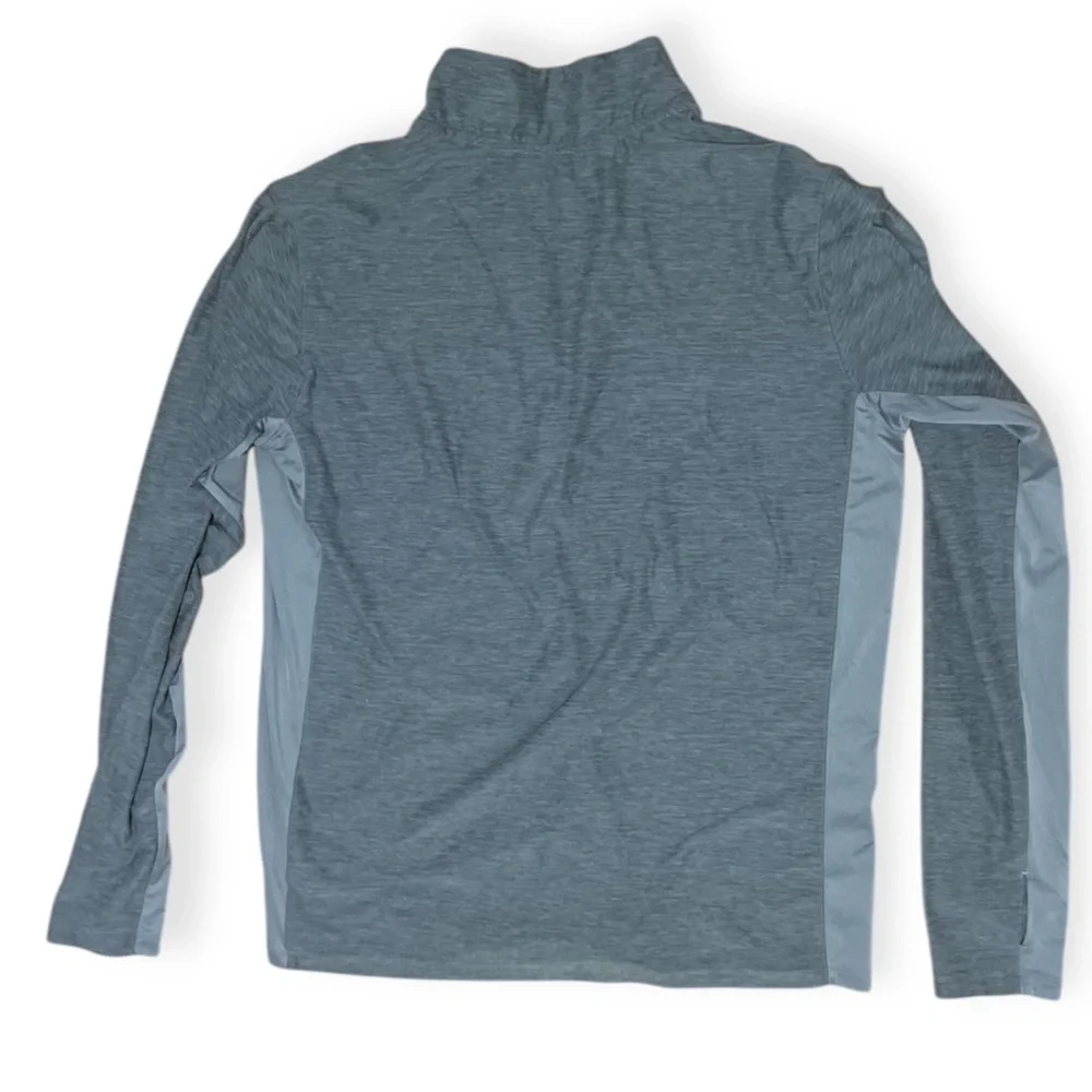 New Balance Gray Quarter-Zip Pullover - Picture 3 of 4